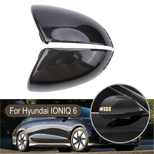 Technologically Advanced Rearview Mirror Cover For Hyundai IONIQ 6 2022+ - Picture 4 of 24