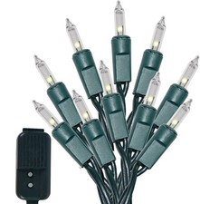 Indoor/Outdoor Multi-Color Musical Christmas Lights - 140 Bulbs, Warm White