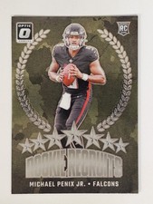 2024 Donruss Optic Michael Penix Jr. Rookie Recruits RC #10 Falcons