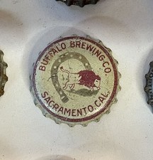 Buffalo BEER bottle cap crown BREWING ale con...