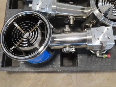 ANELVA RD-2042-E COLD HEAD POWERCO P-106CL Cryo Pump Assembly