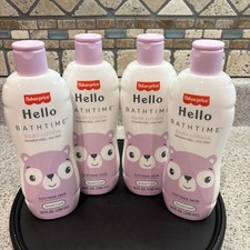 Fisher Price Hello Bathtime Baby Lotion Paraben Free Dye Free 4 X 10 oz