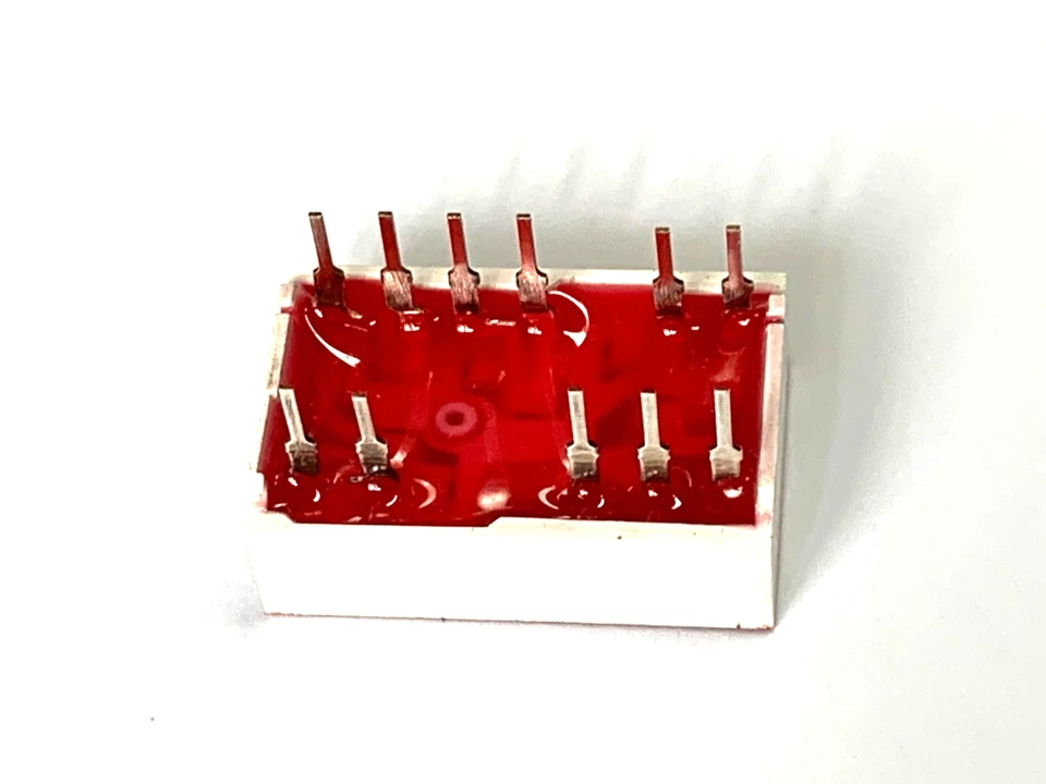 HP 5082-7653, 7 Segment Anzeige, Display, ge Katode,Ziffernhöhe, 10,9mm, 4 Stück - Bild 3 von 3