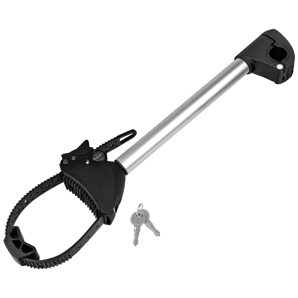 Eufab 11632 bras support porte-vélo anti-vibrations à mâchoire rotative