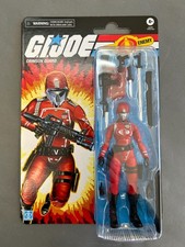 IN HAND  GI Joe Classified Retro COBRA FEMALE CRIMSON GUARD
