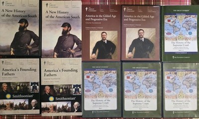 The Great Courses Modern History,  American History Dvd And Course Guide Books