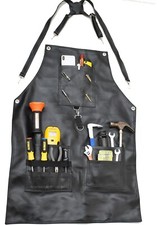 Professional Barber Chef Kitchen Woodwork Aporon with Magnet on pockets