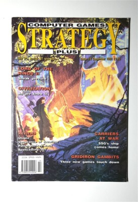COMPUTER GAMES STRATEGY GUIDE ISSUE 14 DEC. 1991 - Lord of the Rings -  RARE