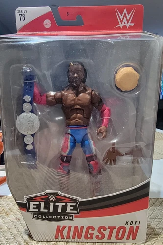 WWE Elite Collection True FX Series 78 Kofi Kingston Action Figure Mattel 2020
