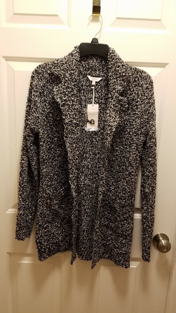 NWT Candies Junior's Notch Collar Coat Cardigan, Size XSmall, Retail