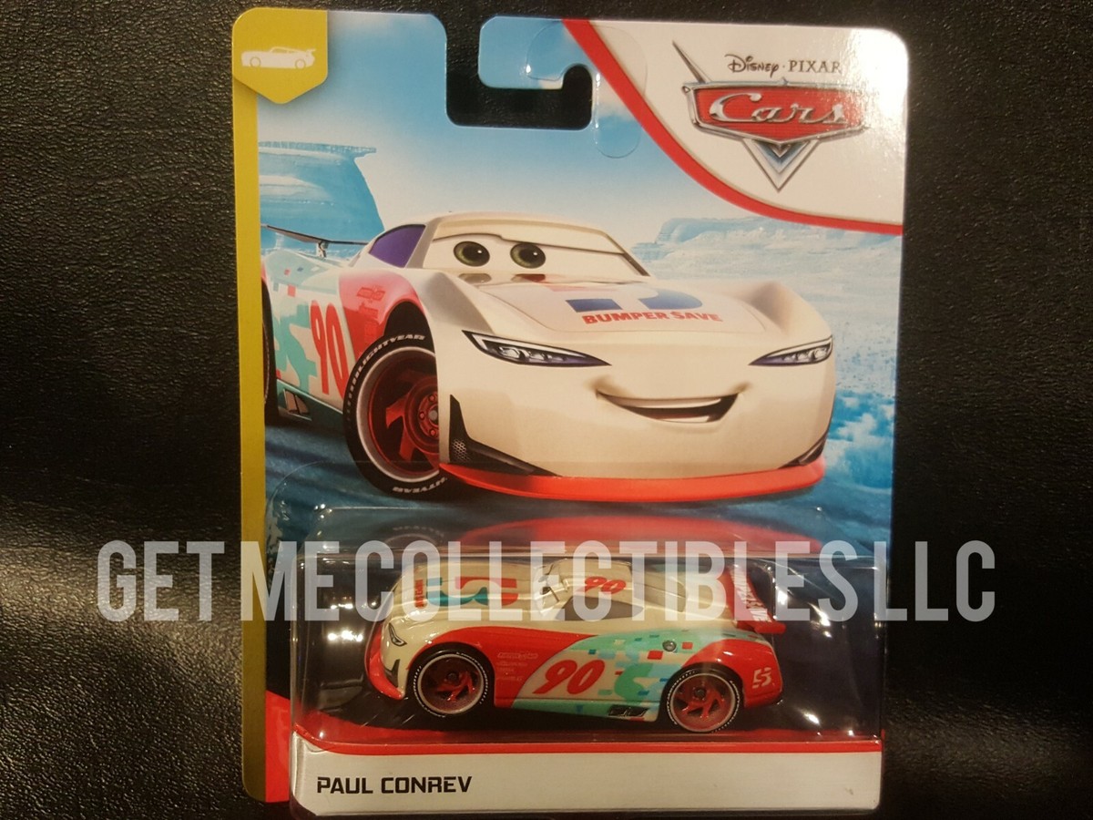 DISNEY PIXAR CARS PAUL CONREV BUMPER SAVE NEXT GEN RACERS 2020