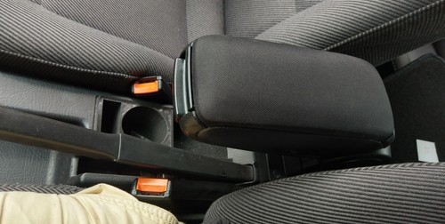 Produktbild von Armlehne Mittelarmlehne Audi 80 B3 B4 Mittelarmlehne (MAL) Für Audi 80 B3/B4 & 90 Cabrio – Mit Schwarzem Lederbezug, Nachrüstbar Mittelarmlehne Audi 90 Cabrio Leder