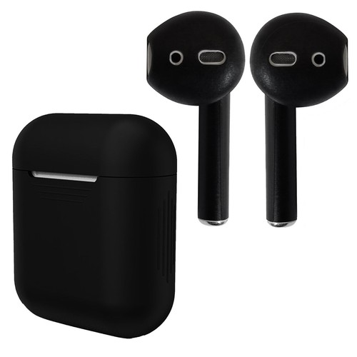 Airpod Skins, Custodia \u0026 Auricolari Bundle-proteggere e Blackout il tuo  airpods | eBay
