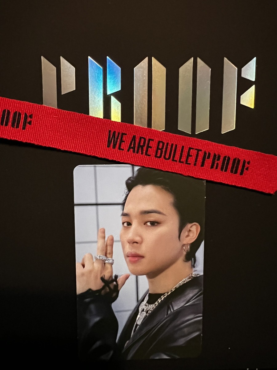 OFFICIAL BTS 💜 PROOF Album Standard Edition Jimin PC | eBay