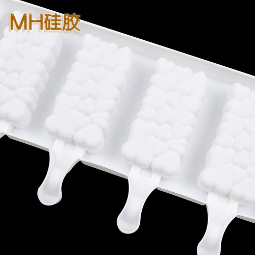 Ice Cream Mould Silicone Popsicle Lollipop Mold Frozen Dessert Maker Ice Lolly - Picture 33 of 39