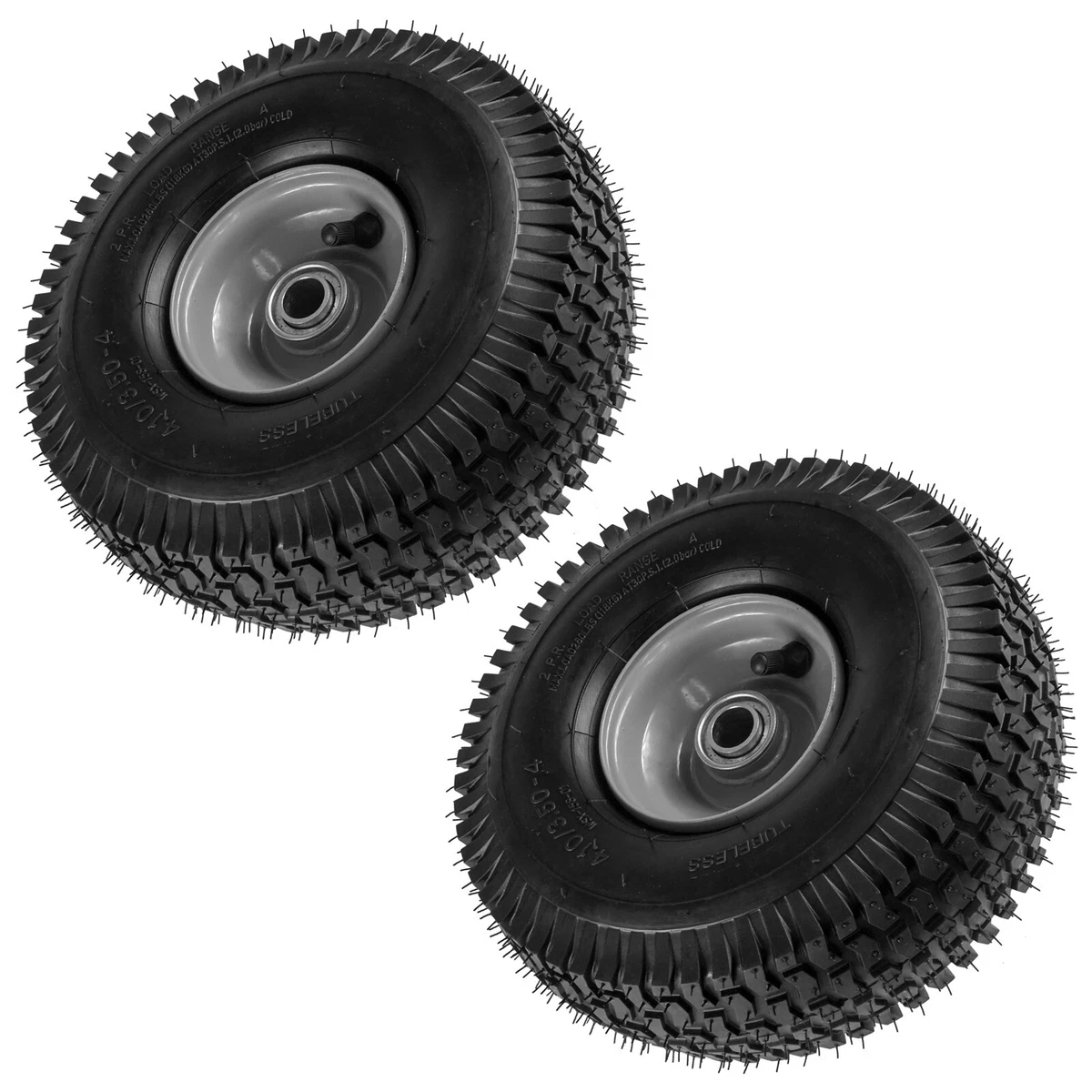 イチ Front Wheel Rim & Tire for Snapper Rear Engine Riding Mower 4.10