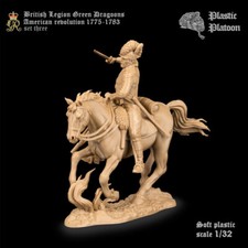 Plastic Platoon British Legion Green Dragoons Set 3 American Revolution 1775-83