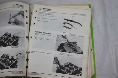 1983 HONDA CB1100F SERVICE MANUAL BOOK - Picture 4 of 5