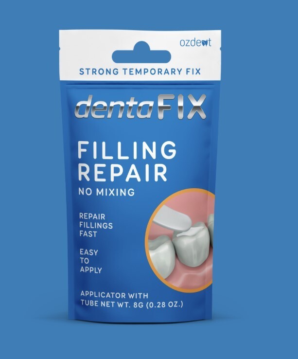 FREE POST DENTAFIX 8g REPAIR FILLINGS, STRONG TEMPORARY FIX TOOTH