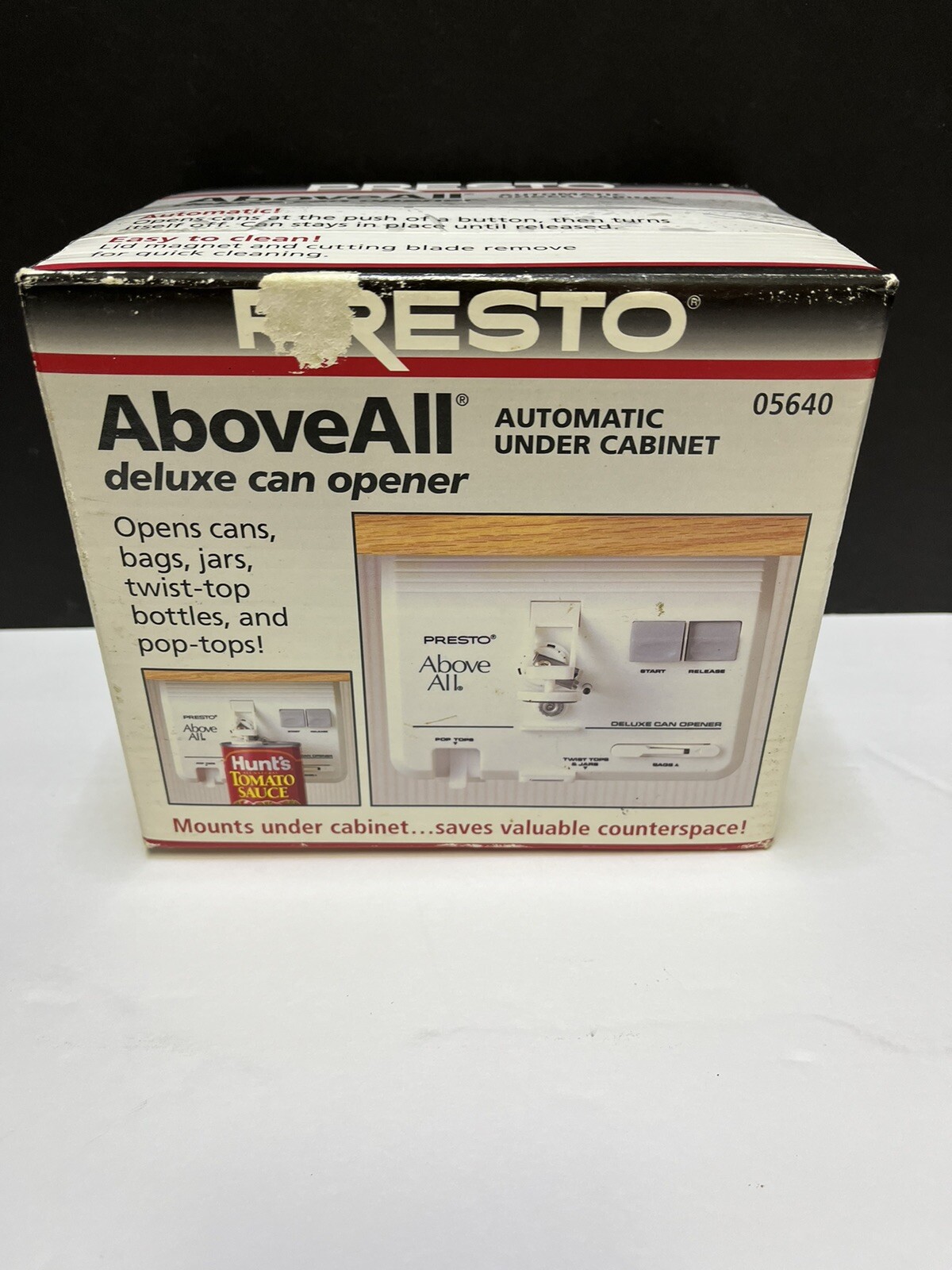 Presto Above All Can Opener Plus 05600 Automatic Under Cabinet White