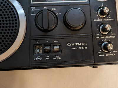 H6-1-082917 HITACHI 日立 FM-AM トランジスター ラジオ KH-1510