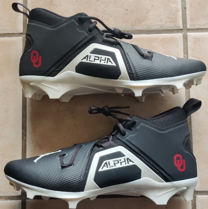 Nike Jordan Alpha Menace Pro Oklahoma Sooners PE Football  display picture 1