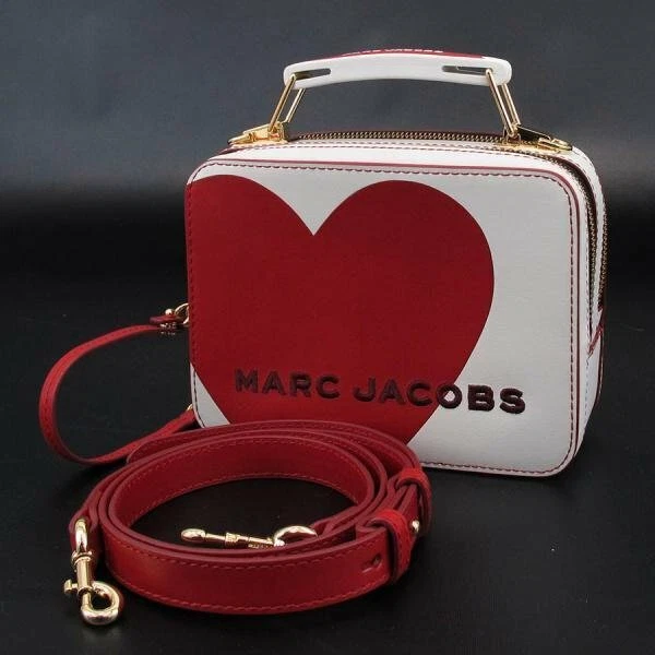 MARC JACOBS Heart Intarsia The Box 20 M0015849 Good Used Condition