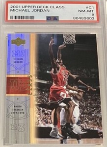 Michael Jordan 2001 Upper Deck #C1 UD Class Price Guide - Sports