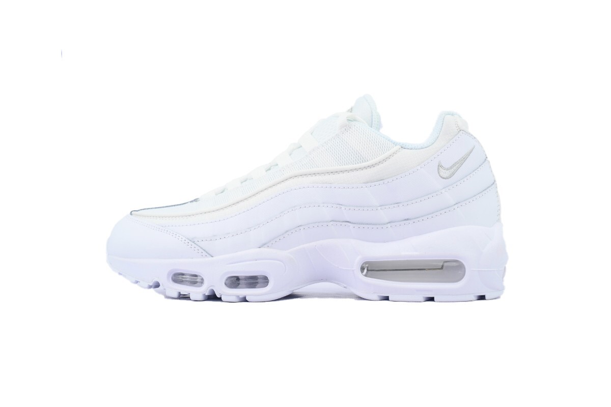 Size 12 - Nike Air Max 95 Triple White for sale online | eBay