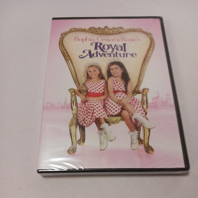 Sophia Grace and Rosie's Royal Adventure (DVD, 2014) NEW SEALED