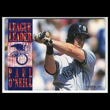 Paul ONeill #1 1995 Fleer New York Yankees Baseball Card MLB NM