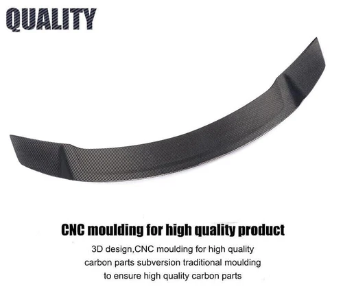 Alerón trasero de fibra de carbono para Benz W205 C200 C43 C63 2015-20 - Imagen 5 de 12