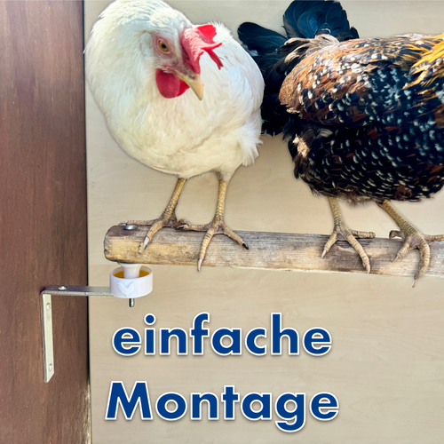 Milbensperre Milbenfalle Milbenschutz für Hühnerstange gegen Vogelmilbe Hühner - Bild 2 von 8