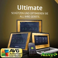AVG ULTIMATE 2026 10 PC 3 Year | TuneUp, Internet Security, VPN, Antitrack |