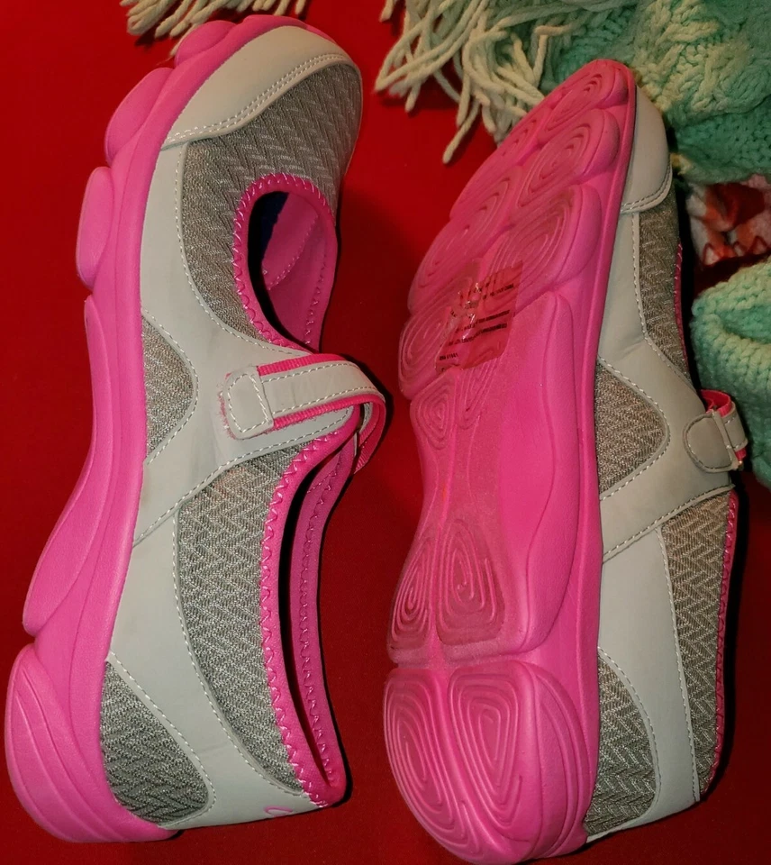 Изгибы для женщин серый и розовый размер 11 спортивная обувь - Изображение 2 из 4