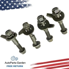 12mm Adjustable Camber Correction Alignment Kit For Front Wheels Cam Bolts 4Kits
