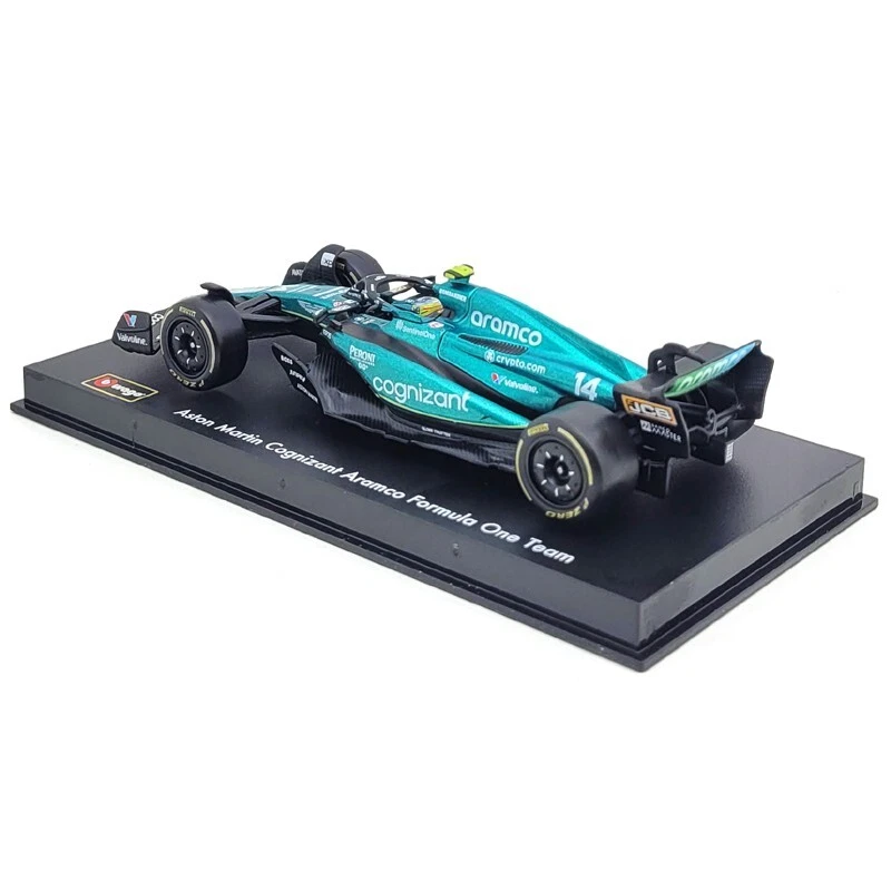 Modelli Fernando Alonso Aston Martin F1 AMR23 2023 - 1/43 Bburago - Immagine 2 di 3