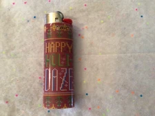 Full Size Disposable BIC Special Edition Xmas Holiday Happy Holi Daze Lighter
