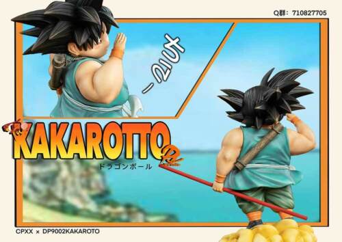 【En stock】 Estatua de resina GK Dragon Ball Fat Son Goku tamaño grande adorable DP9 - Imagen 3 de 4
