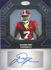 2025 Sage Football Low Series Autograph (AUTO) #SPA-DJ DaShawn Jones