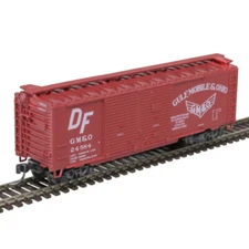 Atlas 50006196 N Gulf Mobile & Ohio TMAN 40' DD Box Car #24584