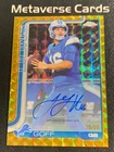 2025 Topps Chrome Jared Goff Auto Gold Geometric Refractor 35/50