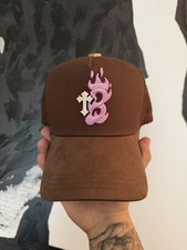 BARBAS HATS | B-CROSS PNK HAT ONLY WITH BARBA...