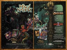 2001 Magi Nation Card Game Vintage Print Ad/Poster Gameboy Color GBC CCG TCG Art
