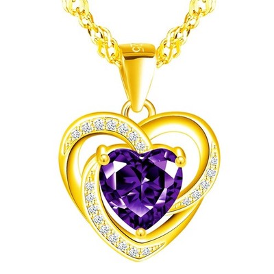 Damen Halskette Herz 925 Sterling Silber Anhänger Kette Schmuck Frauen Geschenk