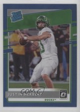 2020 Panini Chronicles Draft Picks Blue Prizm Justin Herbert #4 17hq