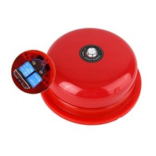 6 Inches Carbon Steel Internal Strike Type Electric Bell 95db UK