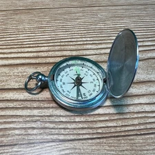 Vtg Japan Compass Magnetized Pointer Navigation Direction Hiking Camp Tool