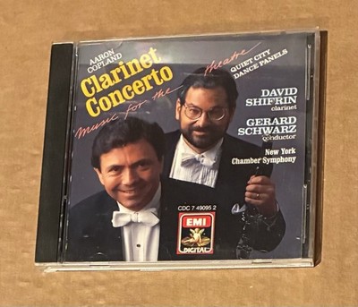 Gerard Schwarz - Copland Clarinet Concerto  / New York Chamber Symphony / CD