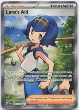 Lana's Aid 207/167 Ultra Rare Twilight Masquerade Pokemon Holo NM/M on eBay